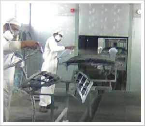 Wet Type Paint Booth