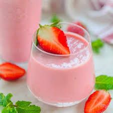 strawberry milkshake