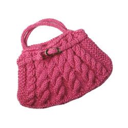 cotton knitting bag