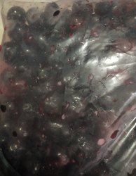 Frozen Black Grapes
