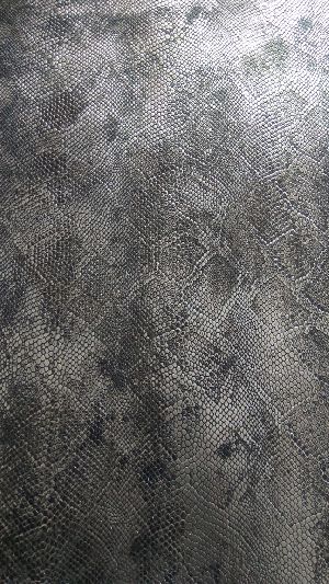 Cow Print Foil Leather