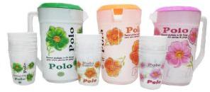 Polo Jug Glass Set