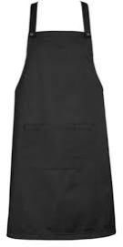 Black Bib Apron