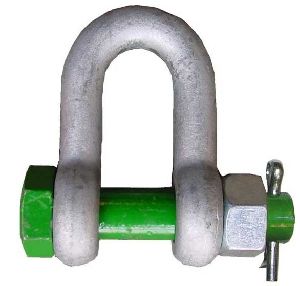 D-SHACKLES NUT BOLT SAFETY PIN TYPE