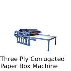 corrugated paper box machine