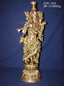 brass krishna statues