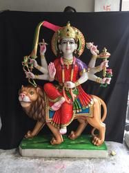 Maa Durga Marble Statue