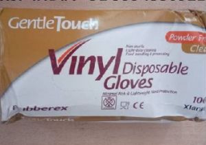 GENTLE TOUCH VINYL DISPOSABLE GLOVES