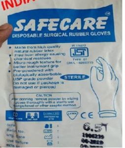 SAFECARE SURGICAL GLOVES