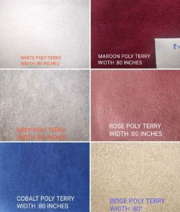 Tpu Laminated Polyester Terry Fabric