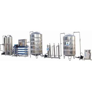 Turnkey Fully automatic Mineral Water Plant & Blow Moulding Machine