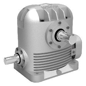 horizontal worm reduction gearbox