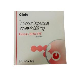 Acivir 800mg DT Tablets