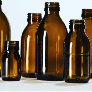 pharma amber glass bottles