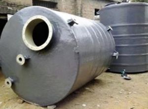 GRP Fibreglass Chemical Storage Tank