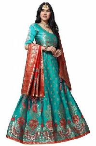 Banarasi Silk Lehenga Choli