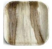 8 Inch Areca Square Shallow Plate