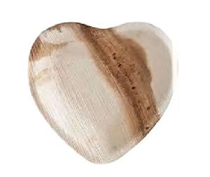 Areca Leaf Heart Shape Bowl