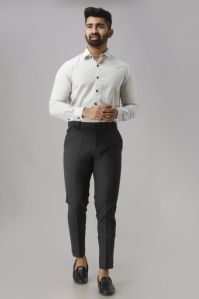 Plain Slim Fit Casual Shirt