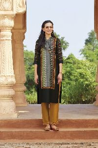 Polyester Kurta Set