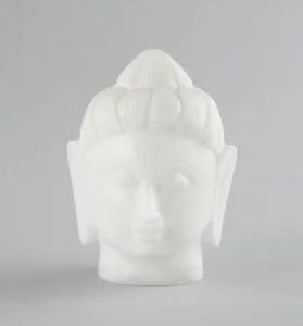 Marble Buddha Head