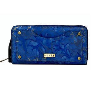 Heyzy Blue Flower Clutch