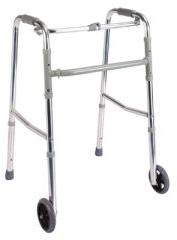 Folding Walker with Wheels Aluminium Walking Sticks