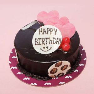 Double Chocolate Birthday Cake