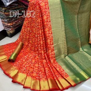 Jacquard Saree