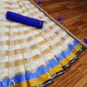 organza saree