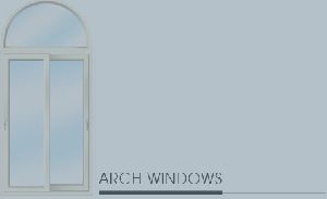 UPVC Arch Window