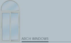 UPVC Arch Window