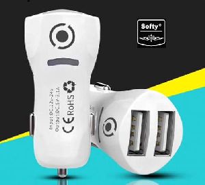 HOMEVS SOFTY SCC-103 Dual USB CAR Charger 3.1AMP