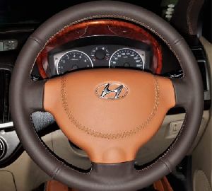 Plush Stretch-On Vehicle Steering Wheel Cover