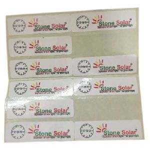 Printed Polyester Label
