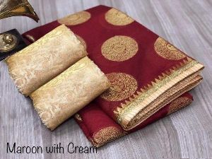 Cotton Jacquard Saree