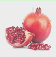 Fresh pomegranate