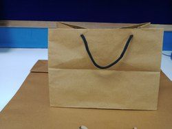 Handled Plain Paper Carry Bag