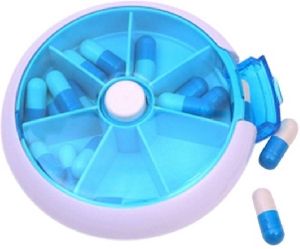 Pill Rotating Box