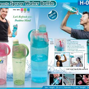 Spray Water Plastic Bottle