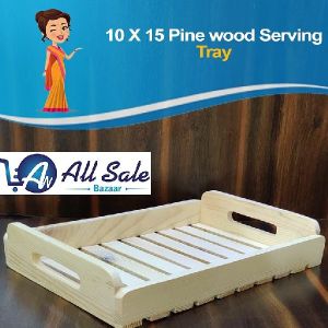 Pine Wood Serving Tray