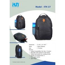 Model ITN 27  Laptop Backpack