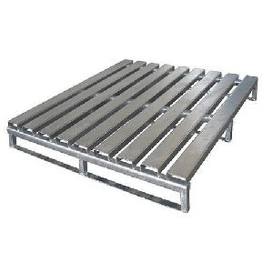 Silver Steel Pallet