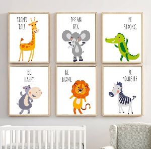 Copy of Safari Nursery Prints Fabric