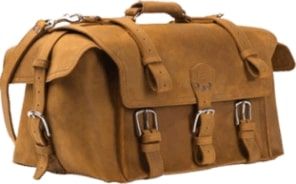 TRAVELLING SUEDE BAGS WITH MULTIPLE COMPARTMENT