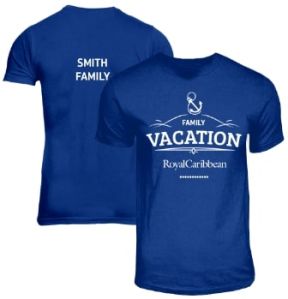 VACATION ROYAL CARIBBEAN ROYAL BLUE T-SHIRT