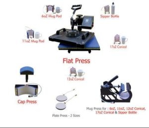 Semi-Automatic Sublimation Machine