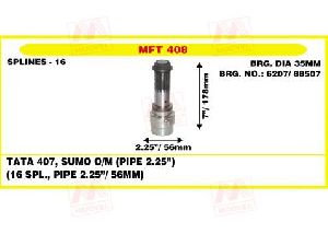 MFT 408 Front Teeth and Centre Coupling Flange