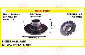 MGC 1707 Gear Box Coupling Flange