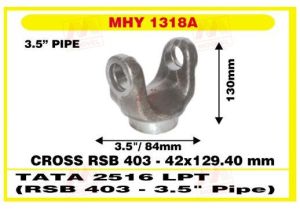 MHY 1318A Stub Ball Half Yoke End